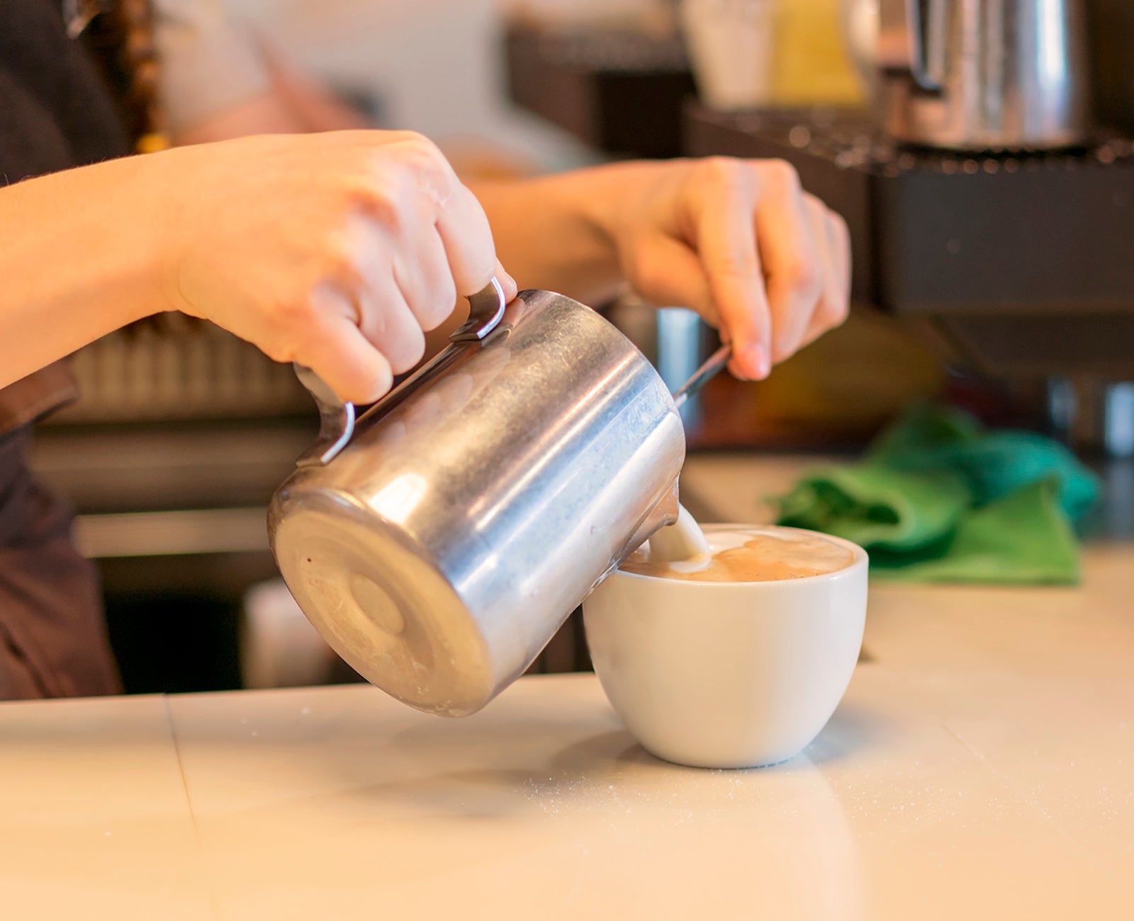 How To Foam A Cappuccino, Step By Step