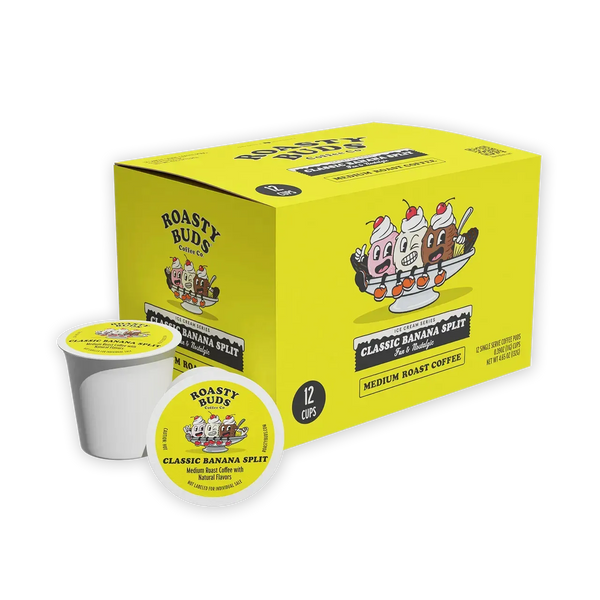 Classic Banana Split Single-Serve Coffee Pods For Keurig!