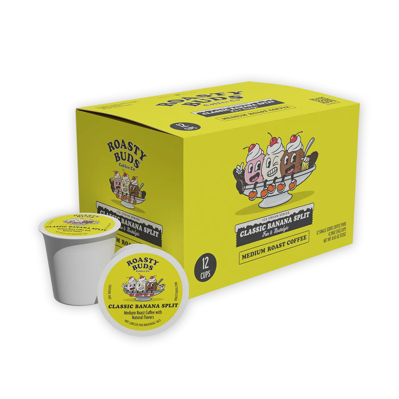 Classic Banana Split Coffee Pods
