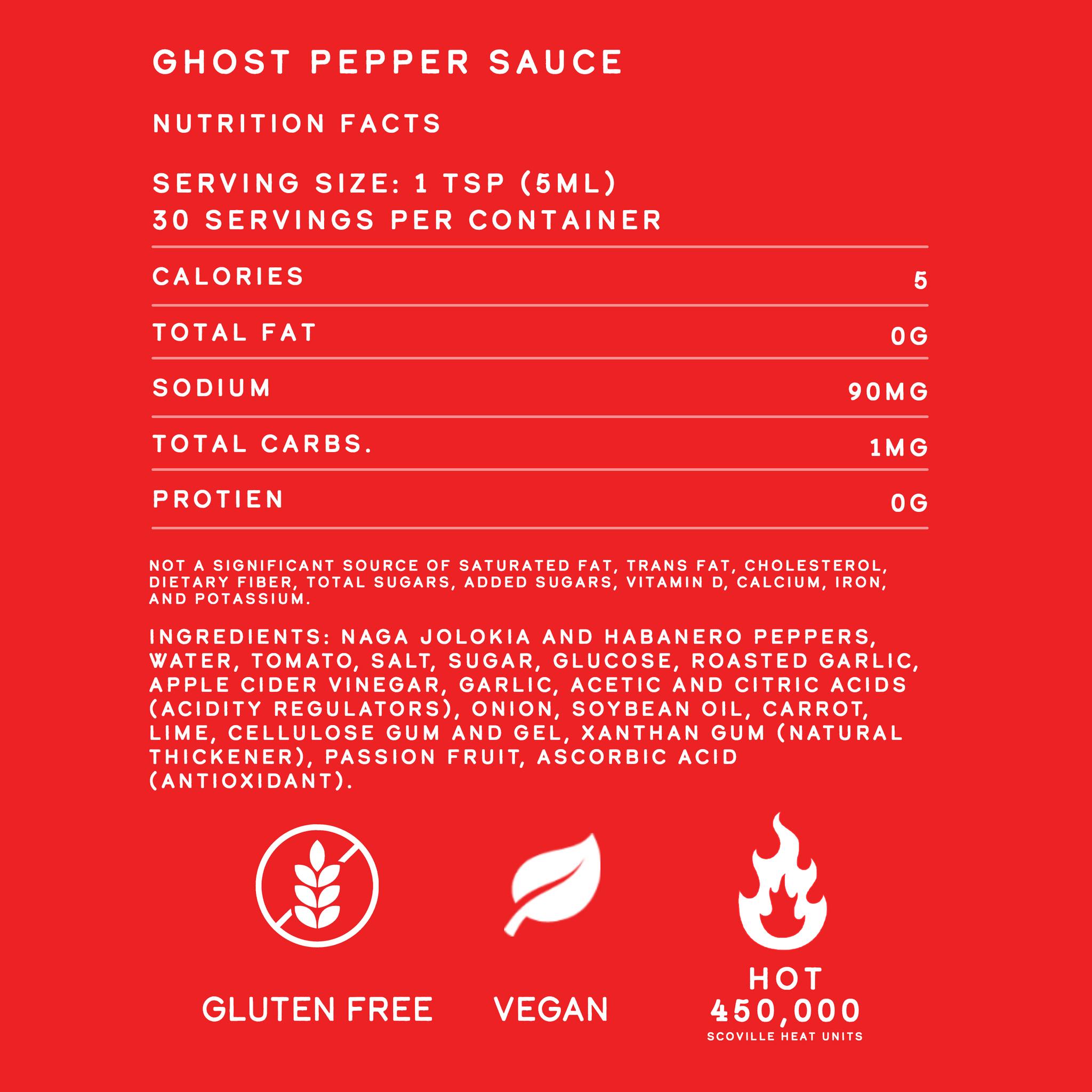 Elijah's Xtreme® Ghost Pepper Hot Sauce