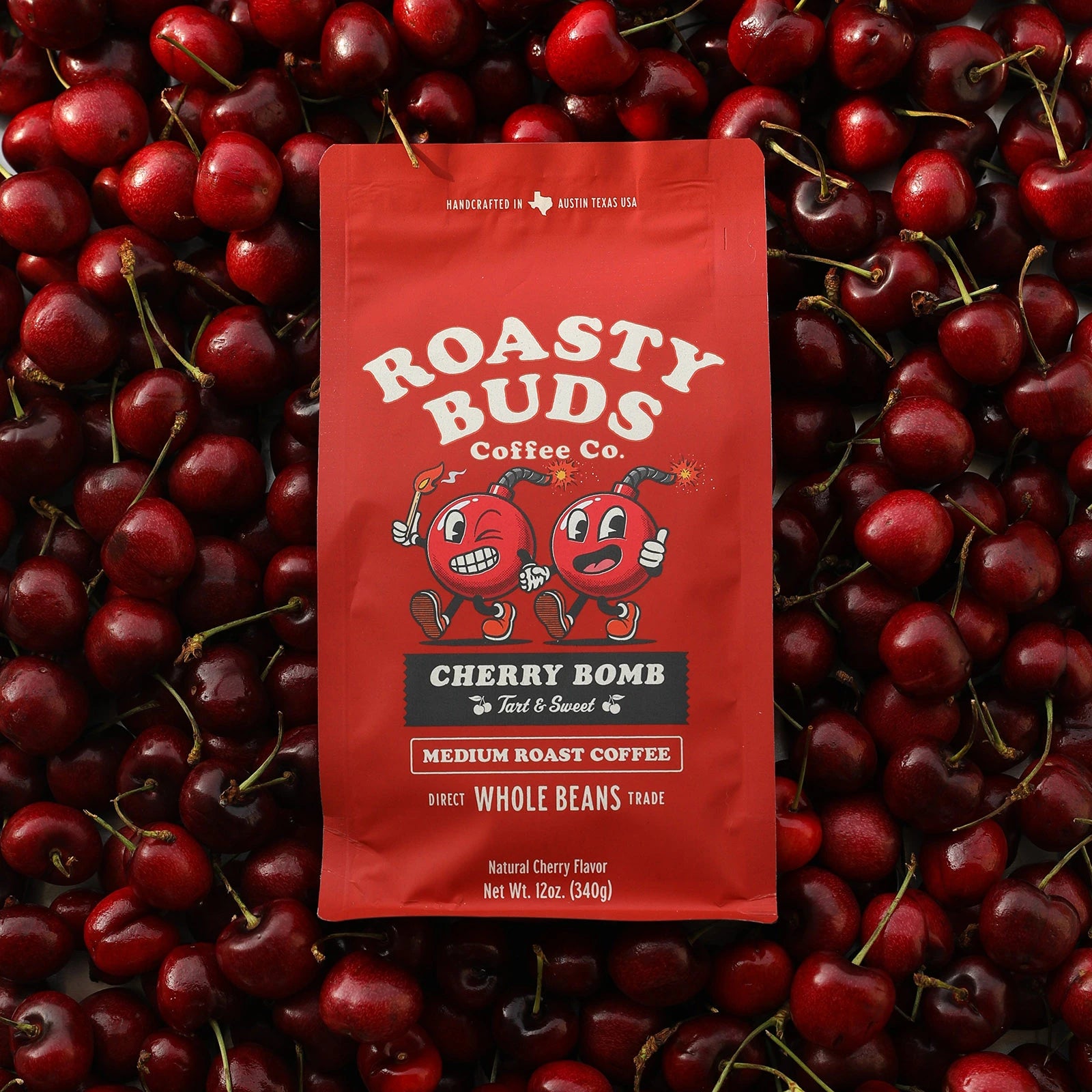Roasty Buds Coffee | Fruity Series with Banana, Cherry & Strawberry Coffees
