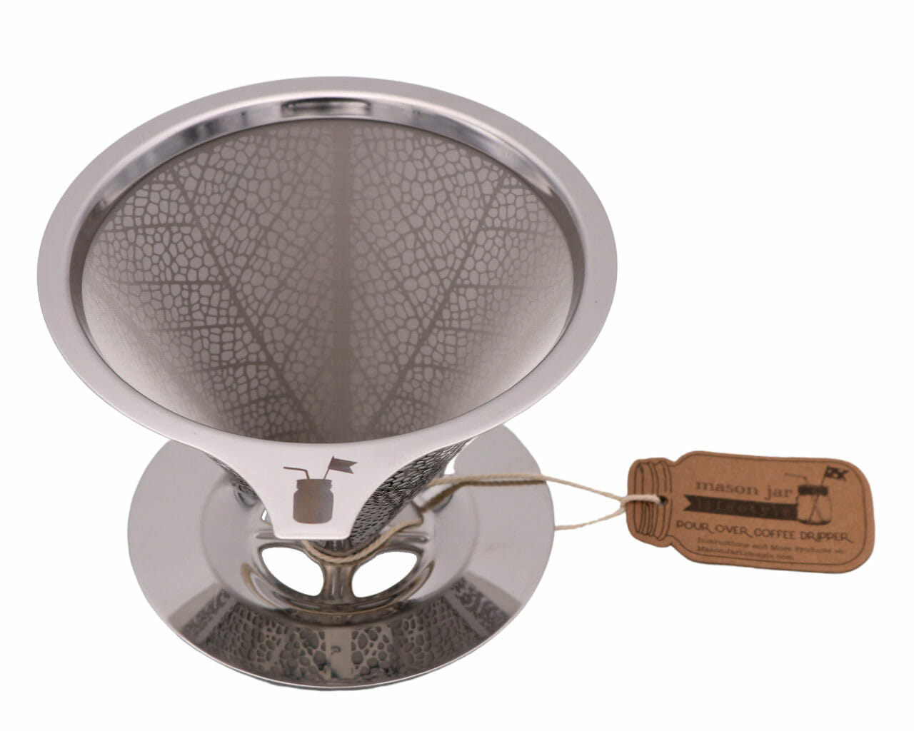 Pour Over Drip Coffee Stainless Steel Filter